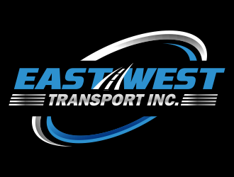 East West Transport INC.  logo design by ingepro