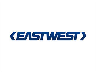 East West Transport INC.  logo design by hole