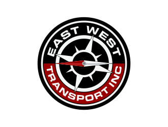 East West Transport INC.  logo design by Kruger