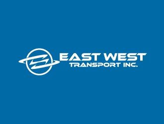 East West Transport INC.  logo design by josephope