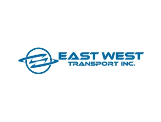 East West Transport INC.  logo design by josephope