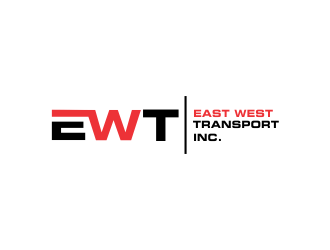 East West Transport INC.  logo design by akhi