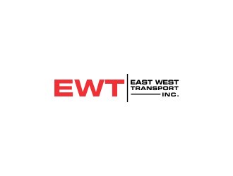 East West Transport INC.  logo design by akhi