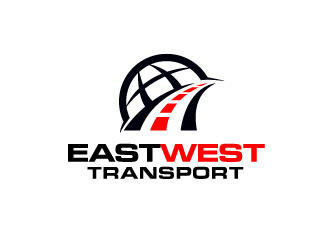 East West Transport INC.  logo design by PRN123