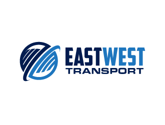 East West Transport INC.  logo design by PRN123