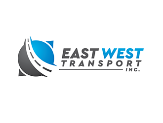 East West Transport INC.  logo design by suraj_greenweb