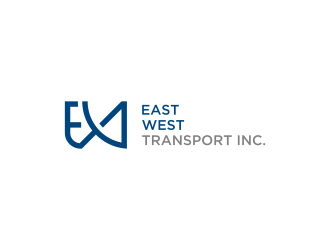 East West Transport INC.  logo design by Raynar