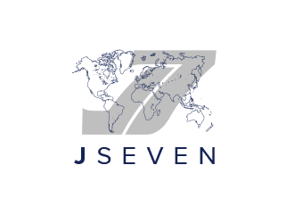 JSeven (J7) logo design by BeDesign