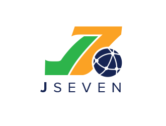 JSeven (J7) logo design by BeDesign