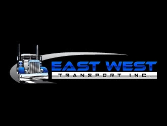 East West Transport INC.  logo design by daywalker