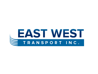 East West Transport INC.  logo design by BeDesign