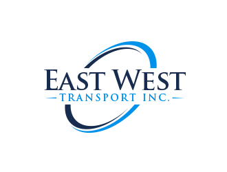 East West Transport INC.  logo design by BeDesign