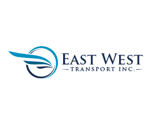 East West Transport INC.  logo design by BeDesign