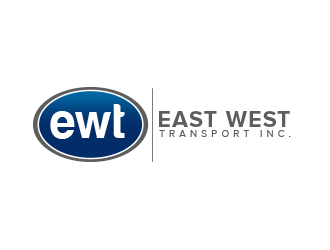 East West Transport INC.  logo design by BeDesign