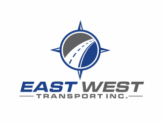 East West Transport INC.  logo design by agus