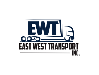 East West Transport INC.  logo design by kanal