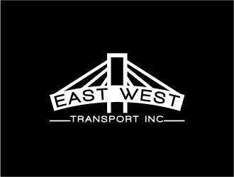 East West Transport INC.  logo design by zenith