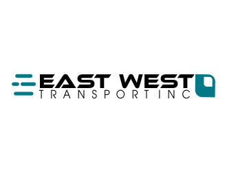 East West Transport INC.  logo design by JessicaLopes