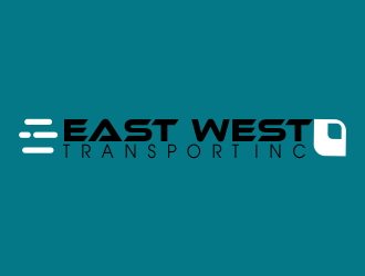 East West Transport INC.  logo design by JessicaLopes