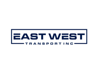 East West Transport INC.  logo design by sheilavalencia