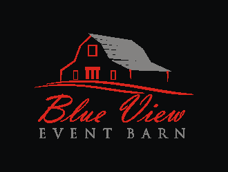 Blue View Event Barn logo design by Adundas