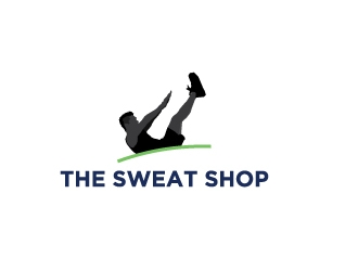 The Sweat Shop logo design by Erasedink