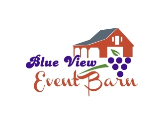 Blue View Event Barn logo design by mckris