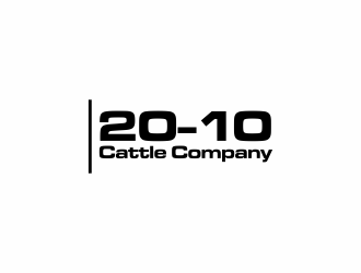 20-10 Cattle Company logo design by eagerly