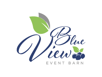 Blue View Event Barn logo design by torresace