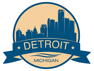 Detroit logo design by geomateo