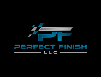 Perfect Finish LLC logo design by alby