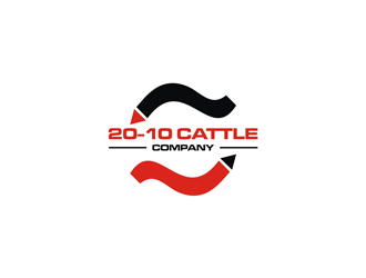 20-10 Cattle Company logo design by EkoBooM