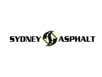 Sydney Asphalt  logo design by prodesign