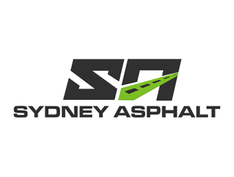 Sydney Asphalt  logo design by megalogos