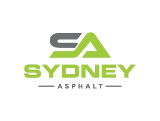 Sydney Asphalt  logo design by jafar