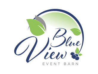 Blue View Event Barn logo design by torresace