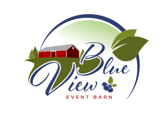 Blue View Event Barn logo design by torresace