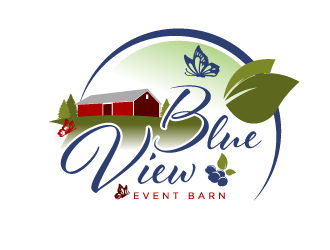 Blue View Event Barn logo design by torresace