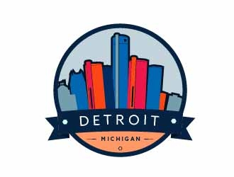 Detroit logo design by SOLARFLARE