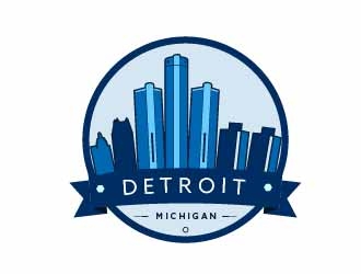 Detroit logo design by SOLARFLARE