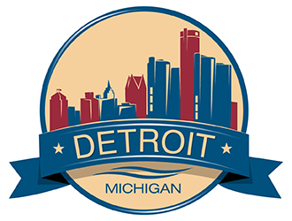 Detroit logo design by geomateo