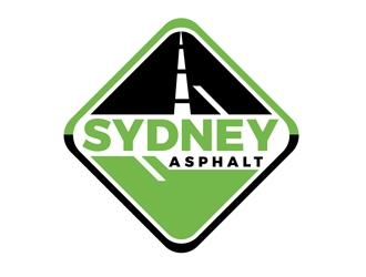 Sydney Asphalt  logo design by DreamLogoDesign