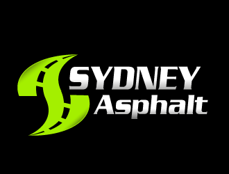 Sydney Asphalt  logo design by prodesign