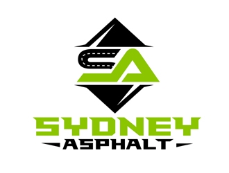 Sydney Asphalt  logo design by DreamLogoDesign