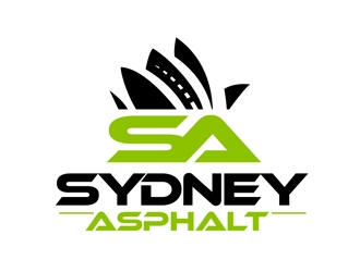 Sydney Asphalt  logo design by DreamLogoDesign