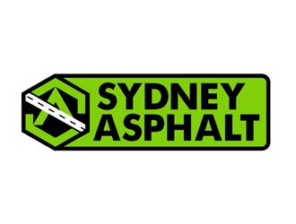 Sydney Asphalt  logo design by DreamLogoDesign