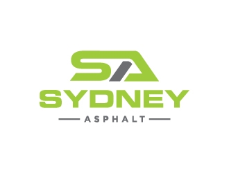 Sydney Asphalt  logo design by jafar