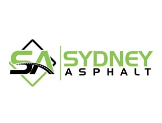 Sydney Asphalt  logo design by shere