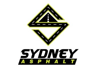 Sydney Asphalt  logo design by shere