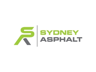 Sydney Asphalt  logo design by jafar